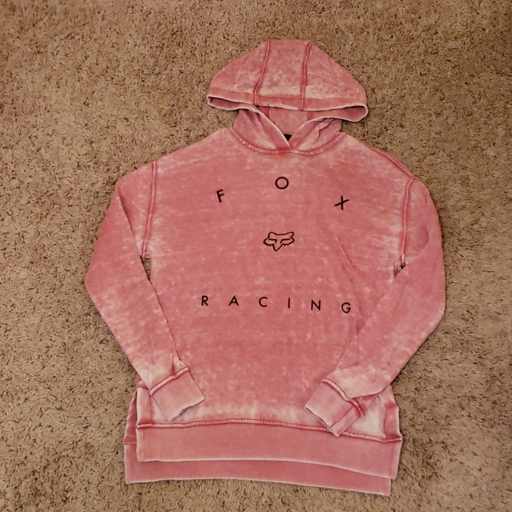 Fox Pink Hoodie Sweatshirt